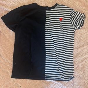 Alternative striped top